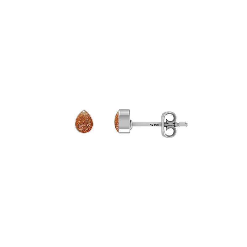 sunstone earrings 