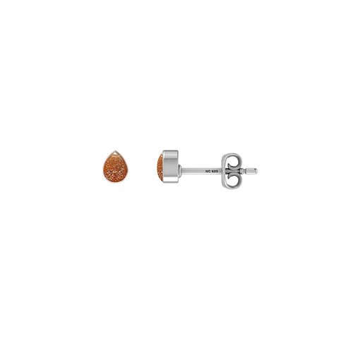 sunstone earrings 