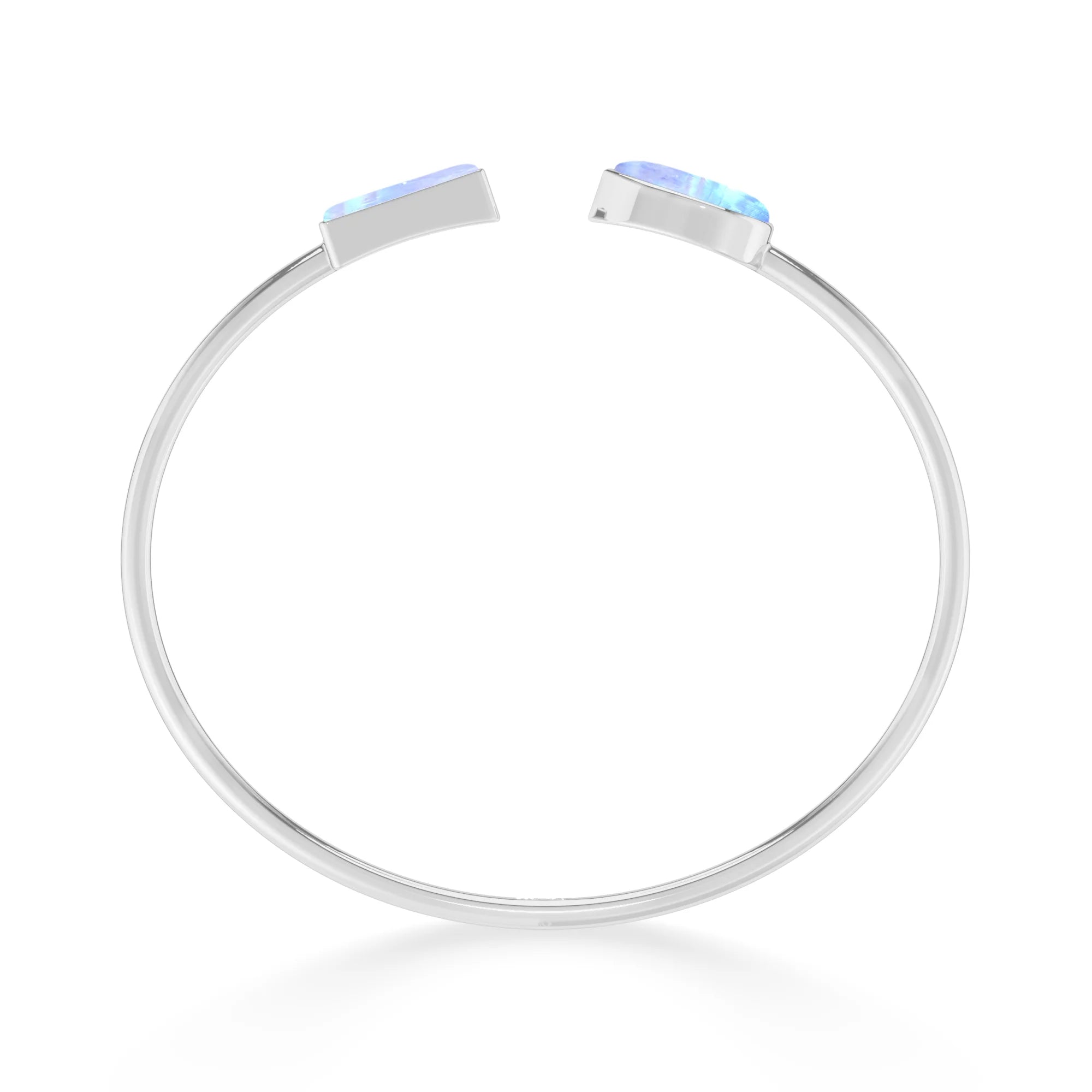 purple moonstone cab bracelet