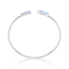 purple moonstone cab bracelet