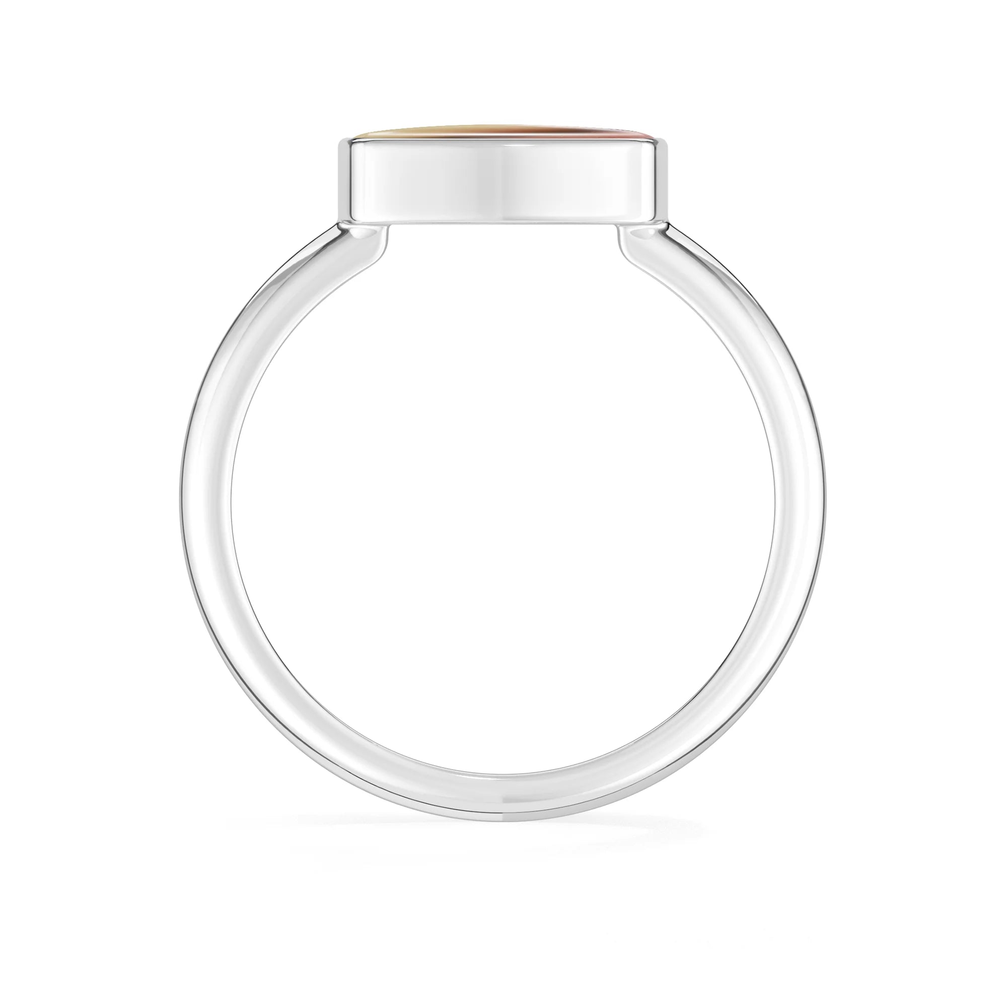 imperial-jasper bezel-set ring