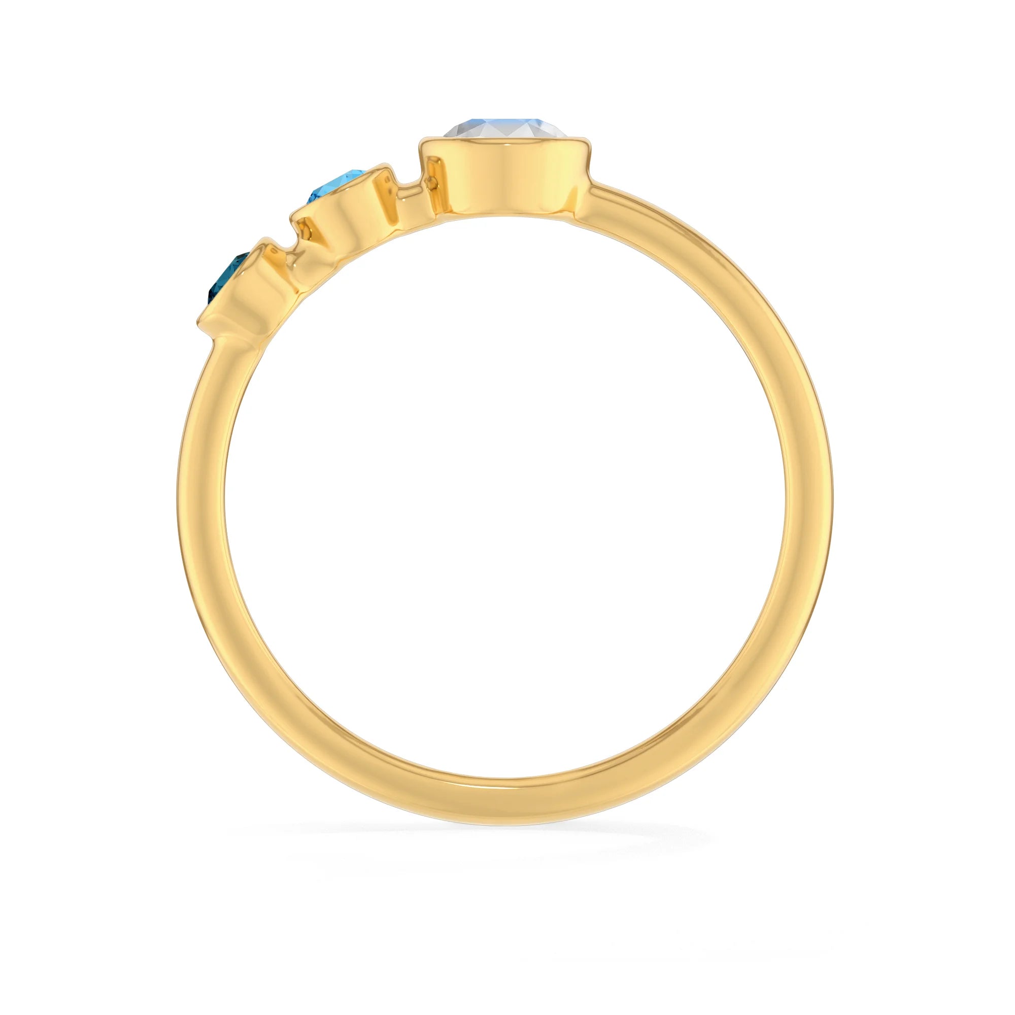 rainbow moonstone rings