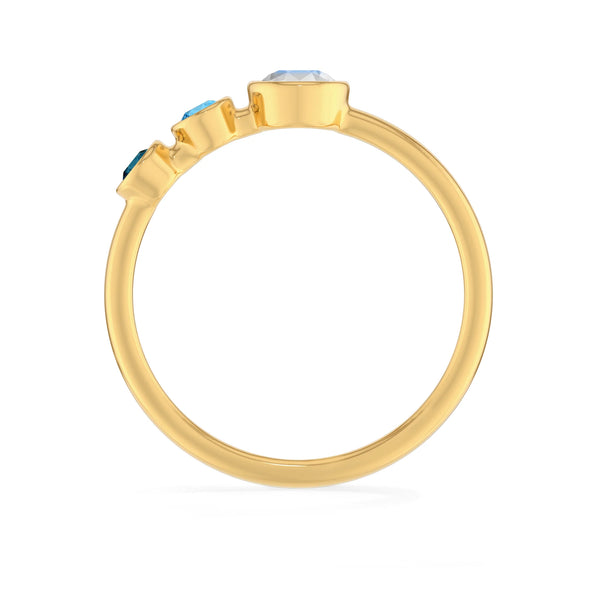 rainbow moonstone rings