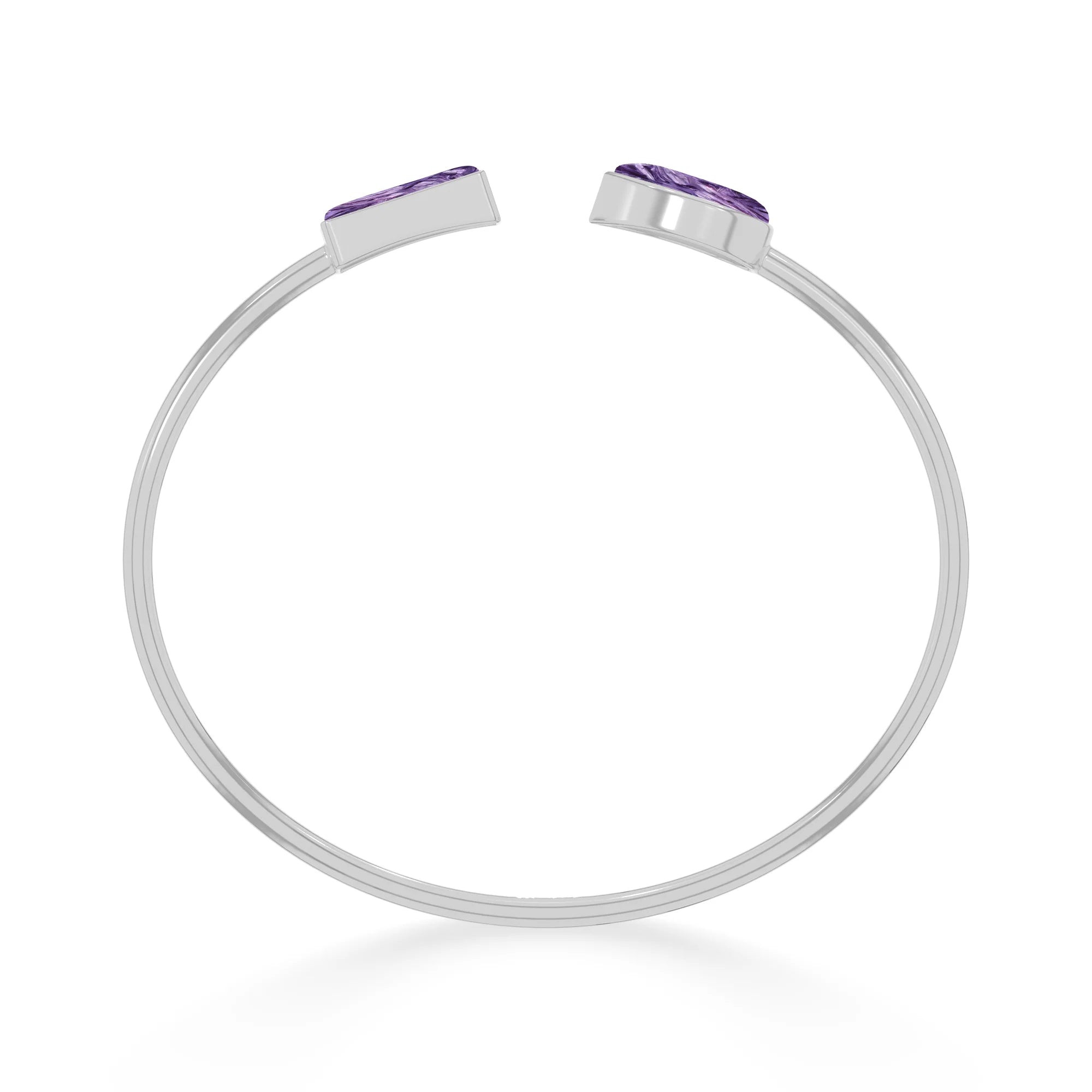 charoite cab bracelet