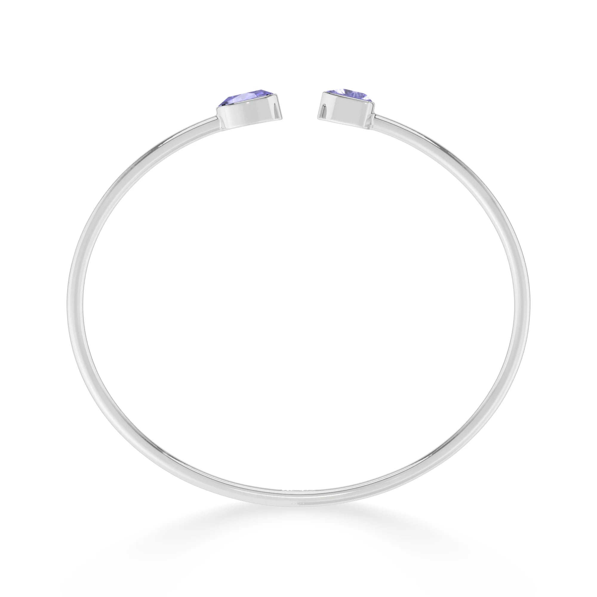 tanzanite cut bracelet