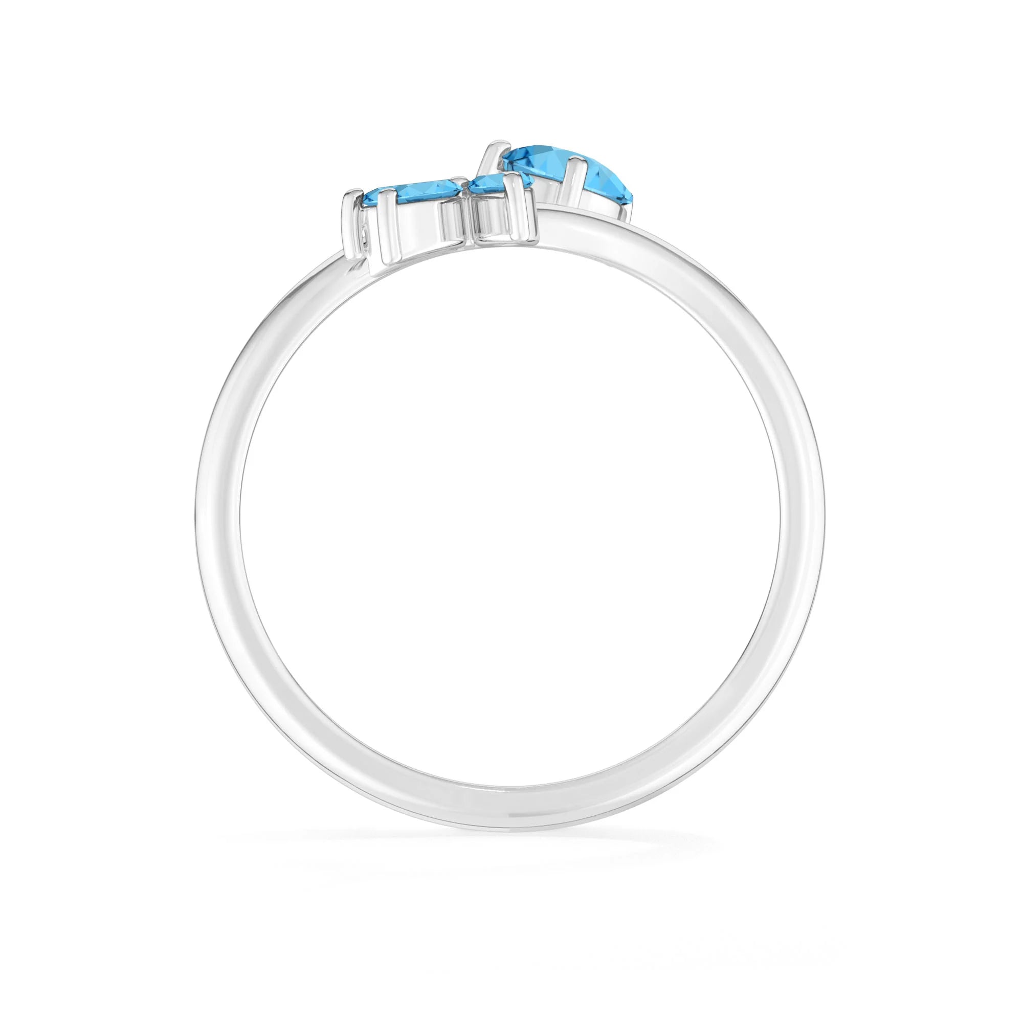 amethyst prong-set ring