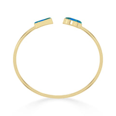 peruvian opal cab bracelet