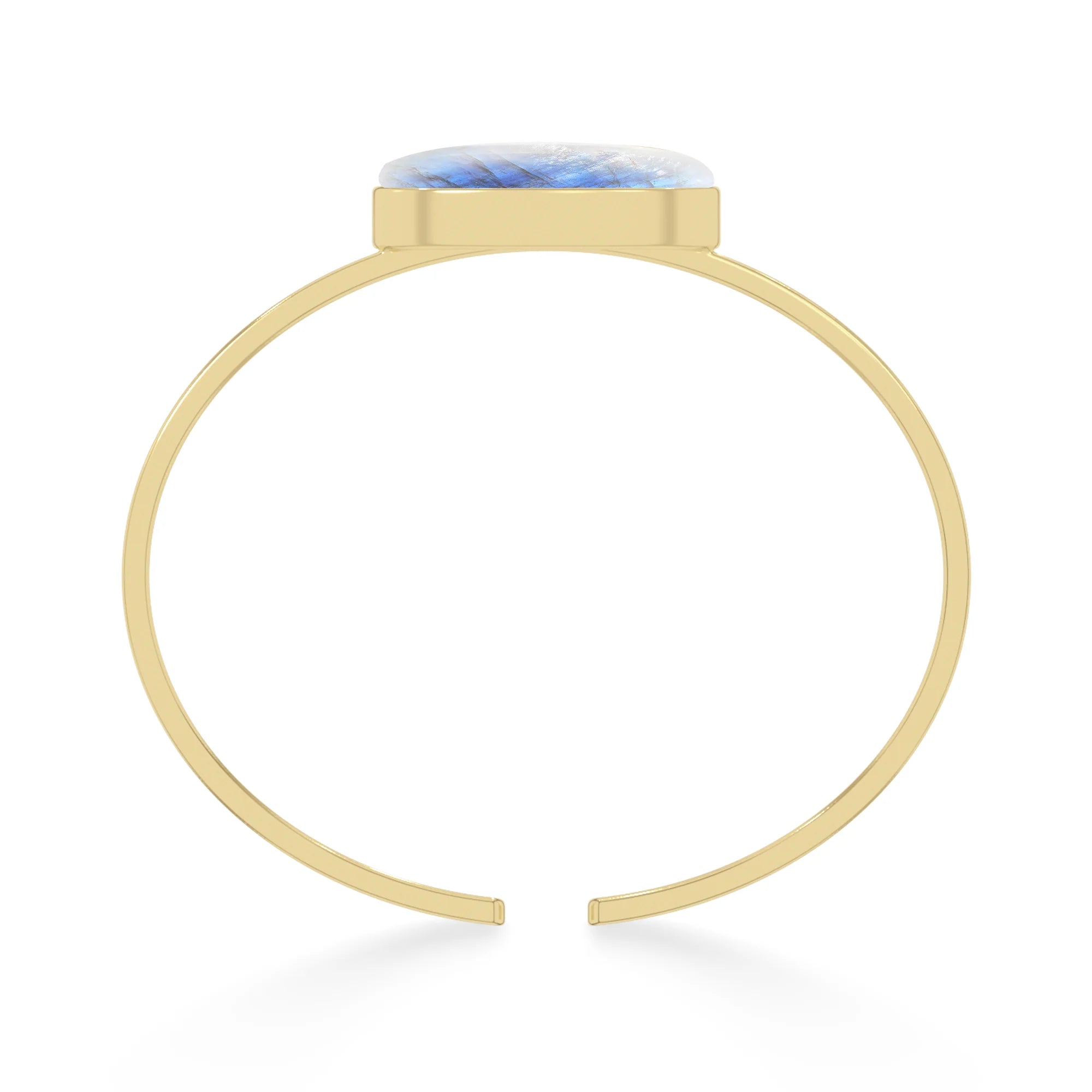 rainbow moonstone rough bracelet