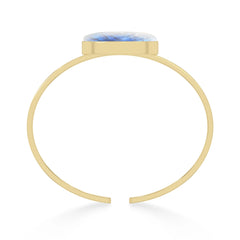 rainbow moonstone rough bracelet