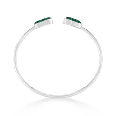 malachite cab bracelet
