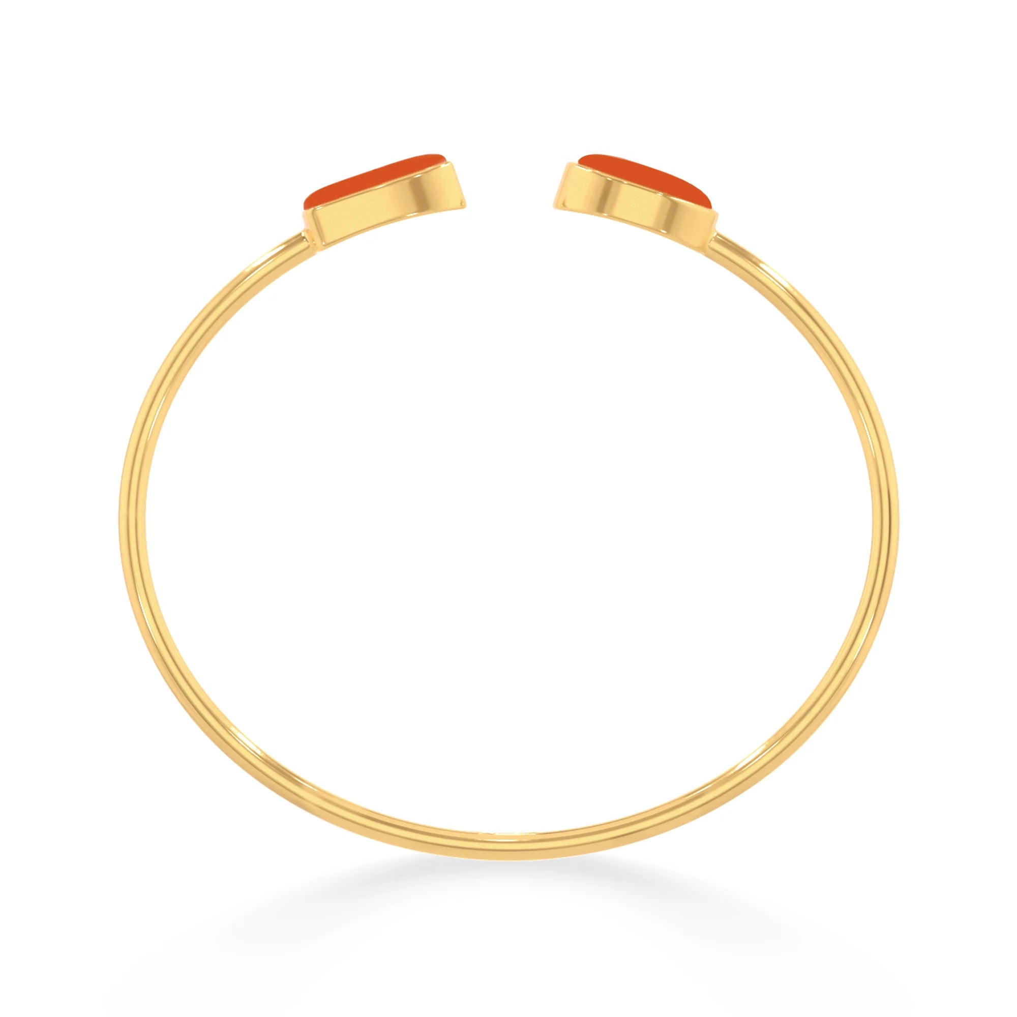 carnelian cab bracelet