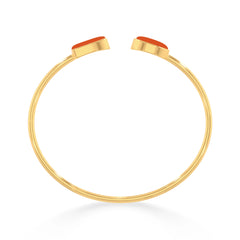 carnelian cab bracelet