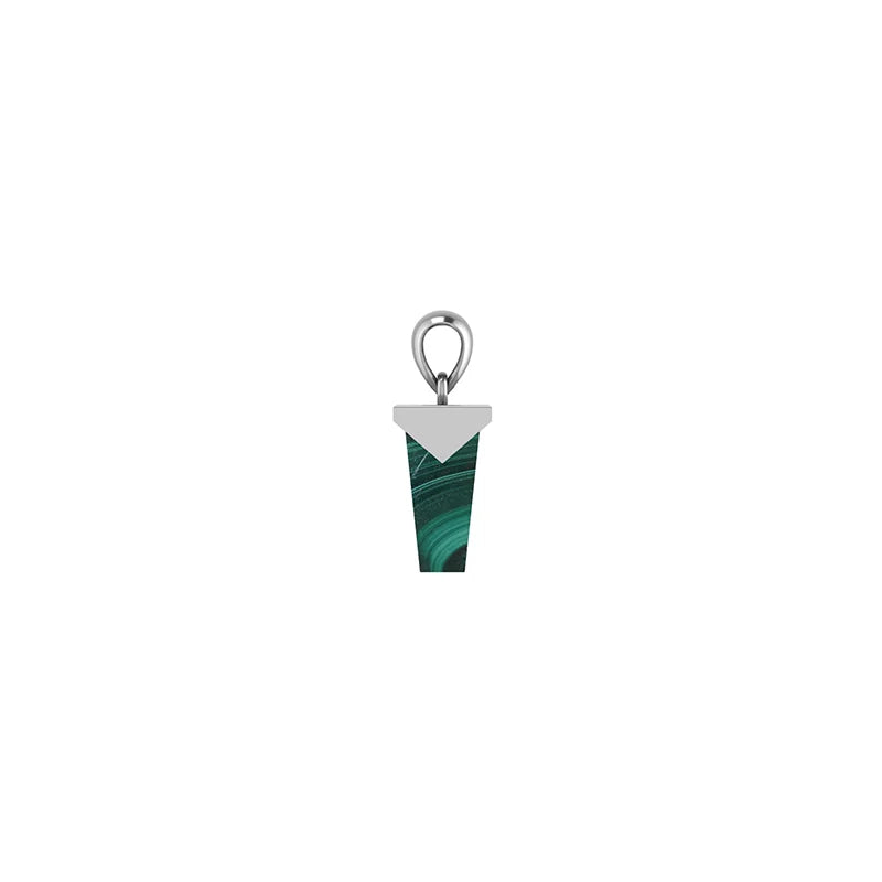 malachite pendant