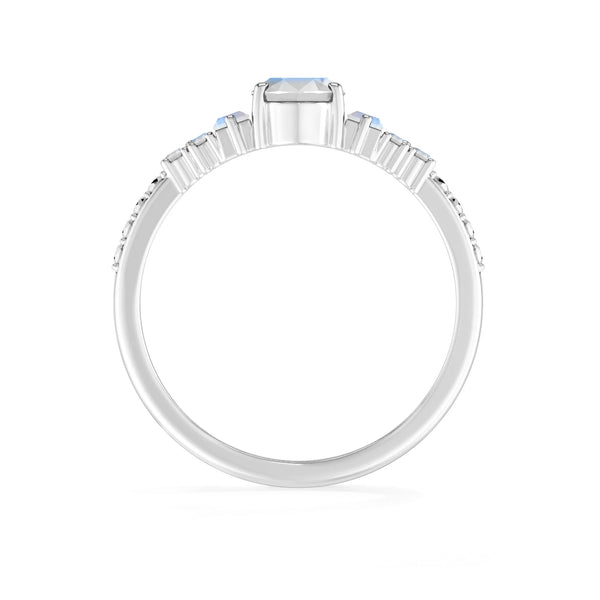 rainbow-moonstone prong-set ring