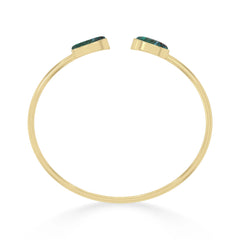 chrysocolla cab bracelet