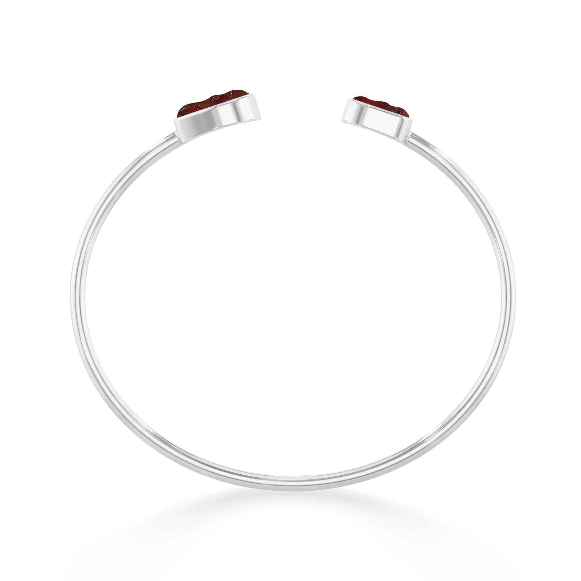 garnet twister bracelet