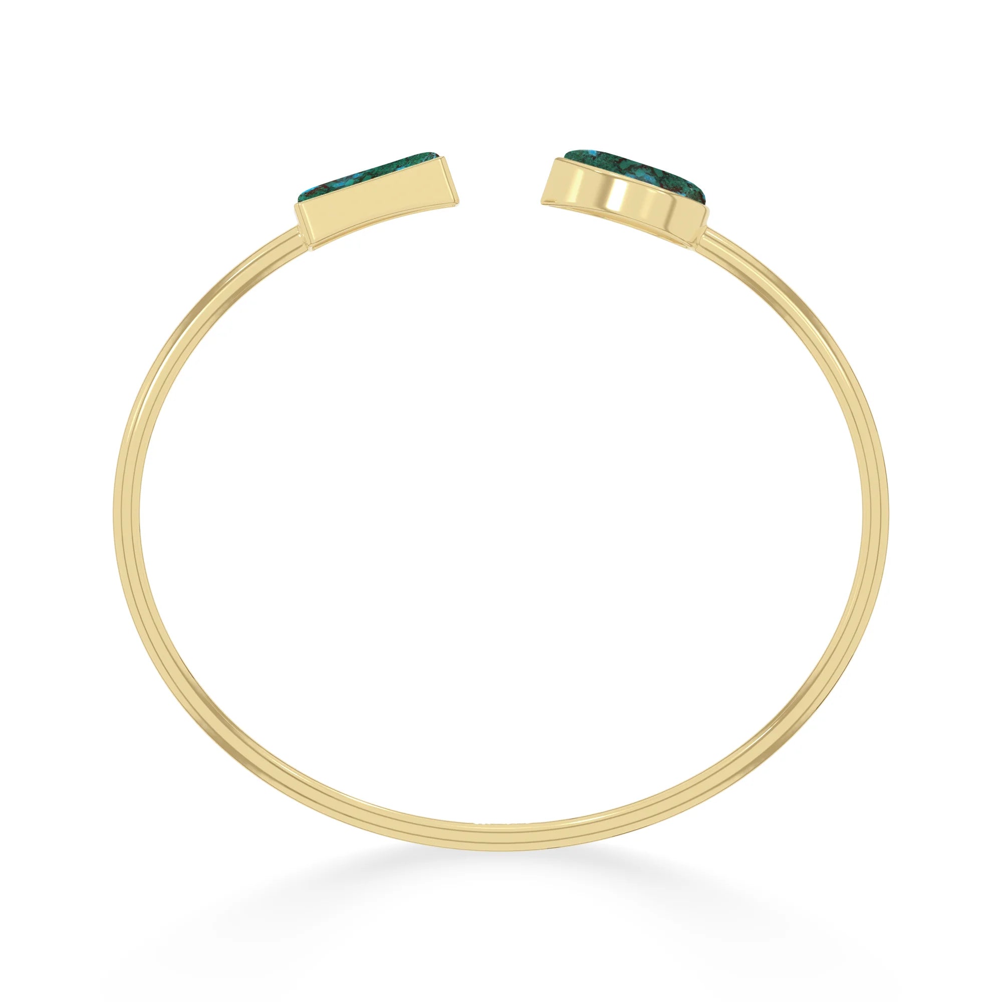 chrysocolla cab bracelet