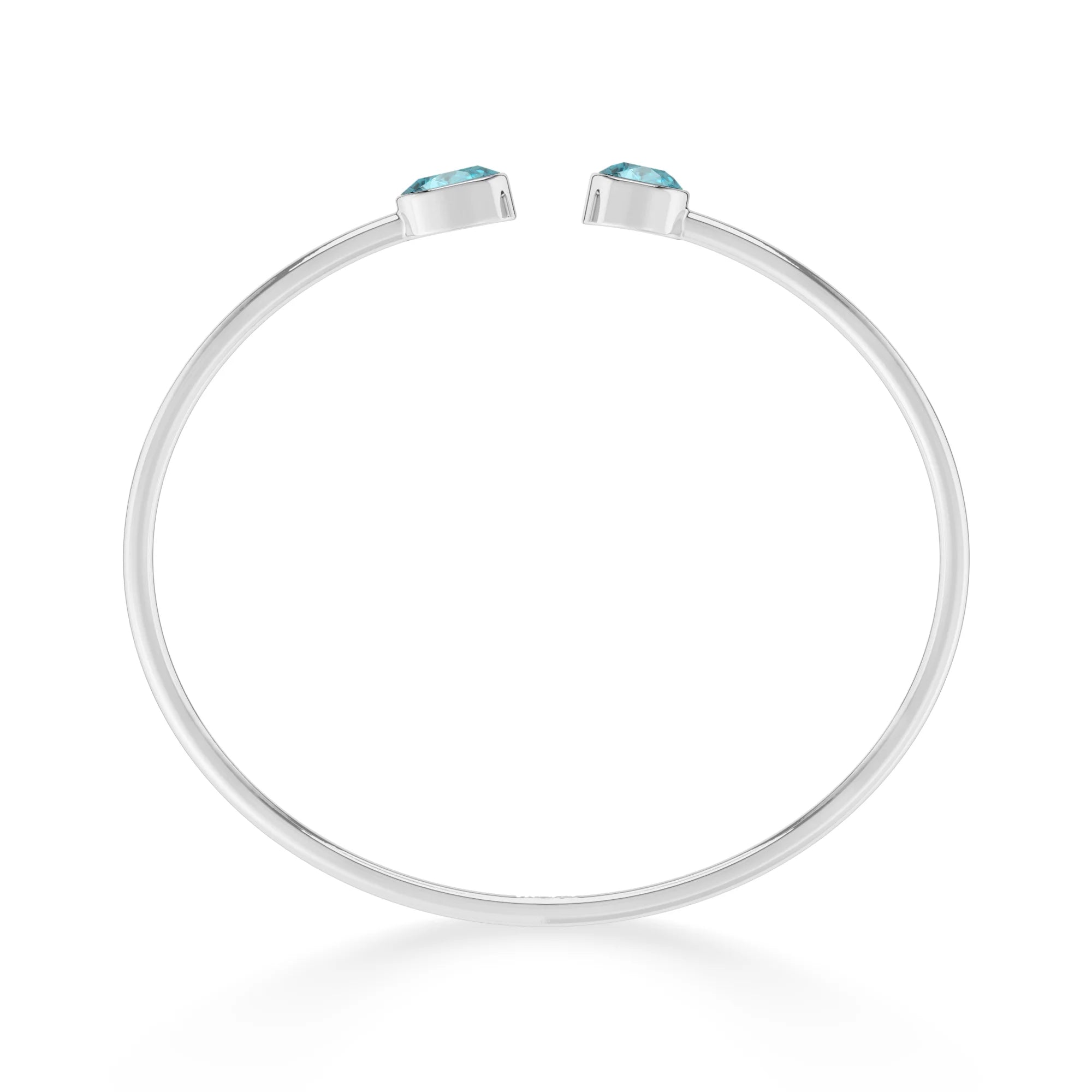paraiba apatite cut bracelet