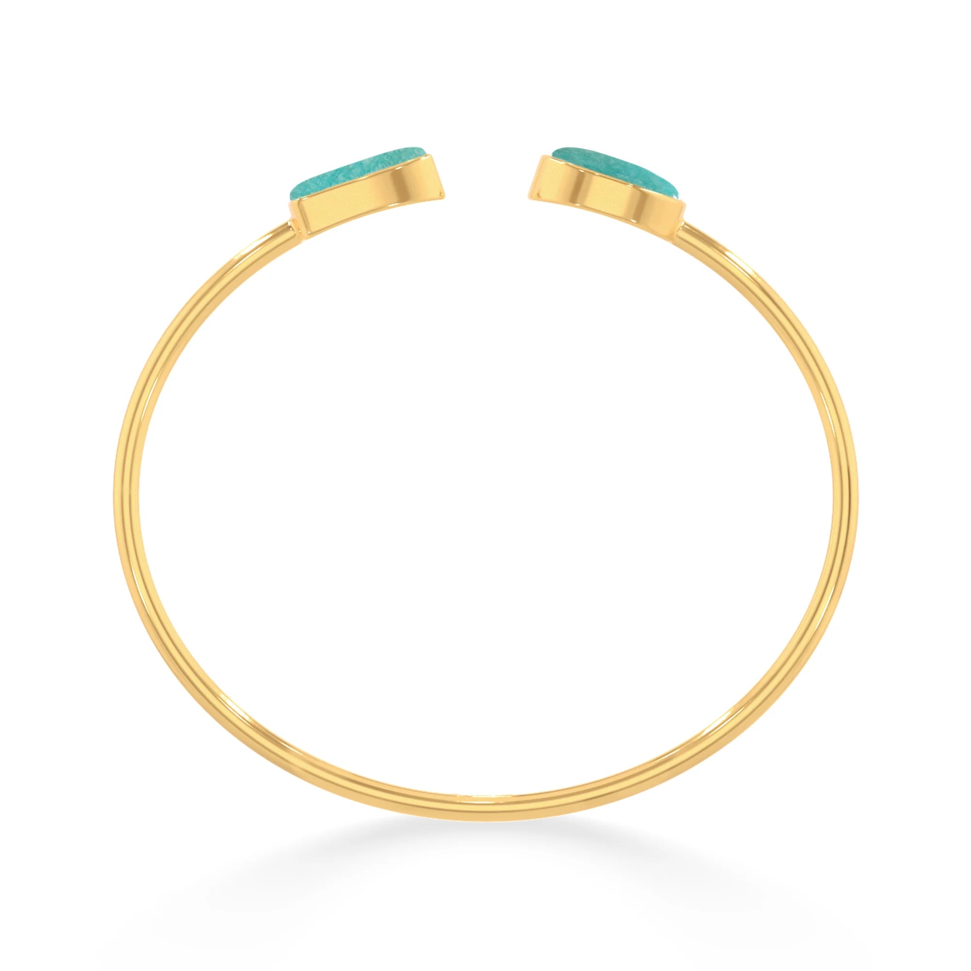 amazonite cab bracelet