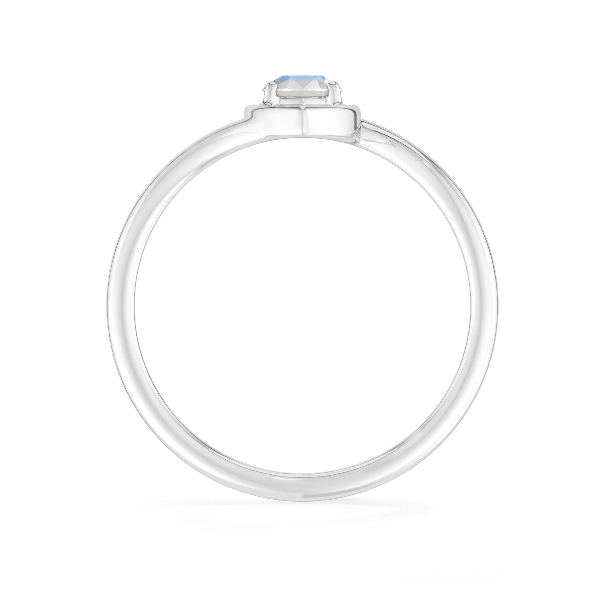 rainbow-moonstone prong-set ring