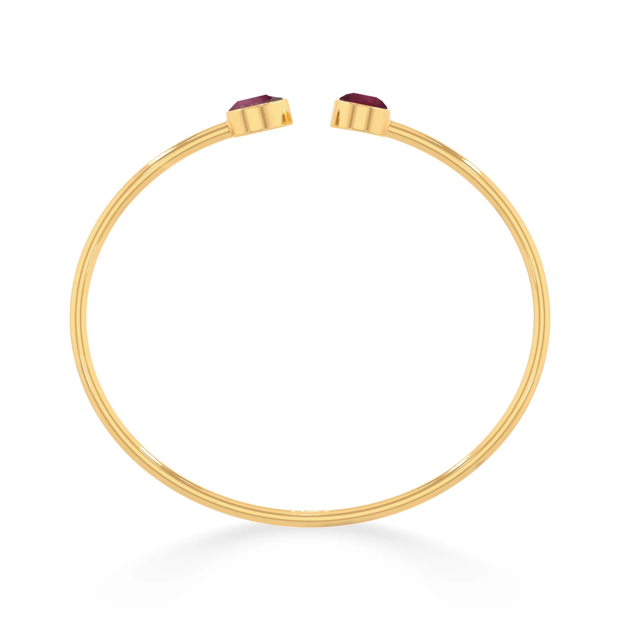 ruby cut bracelet