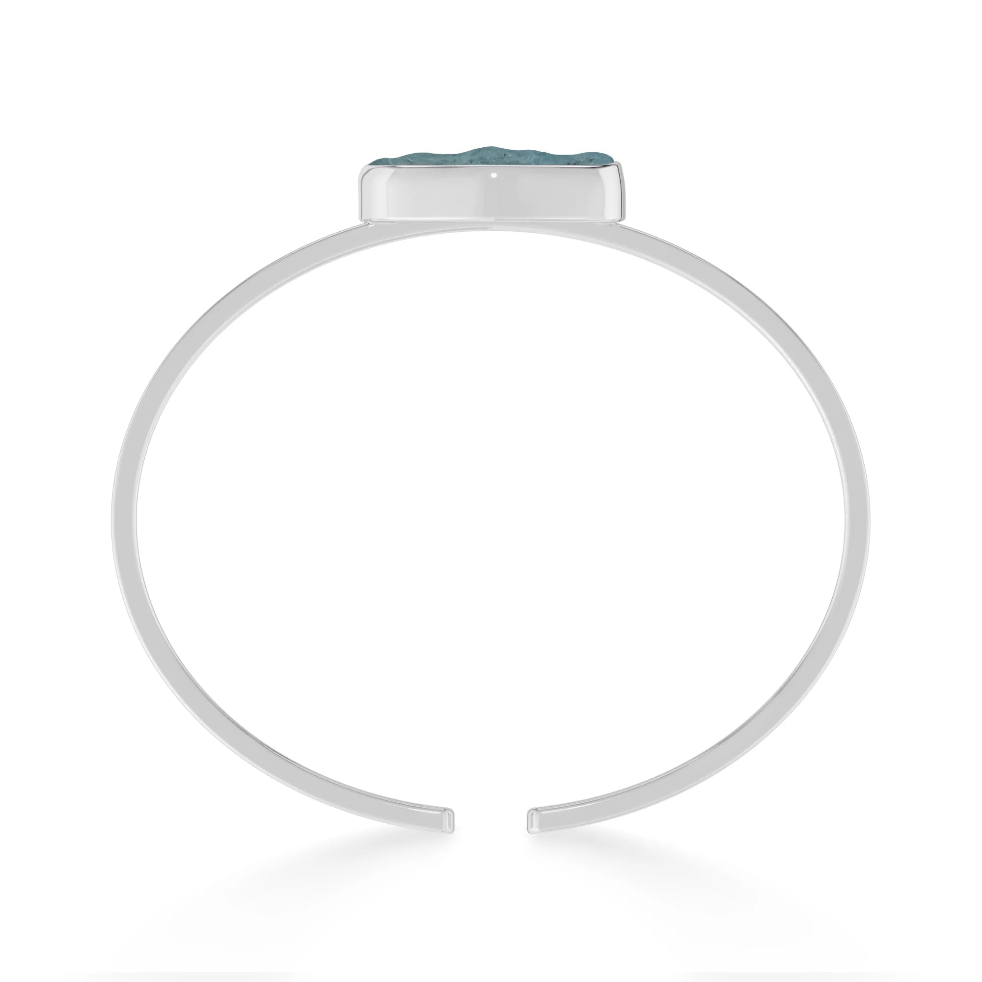 aquamarine rough bracelet