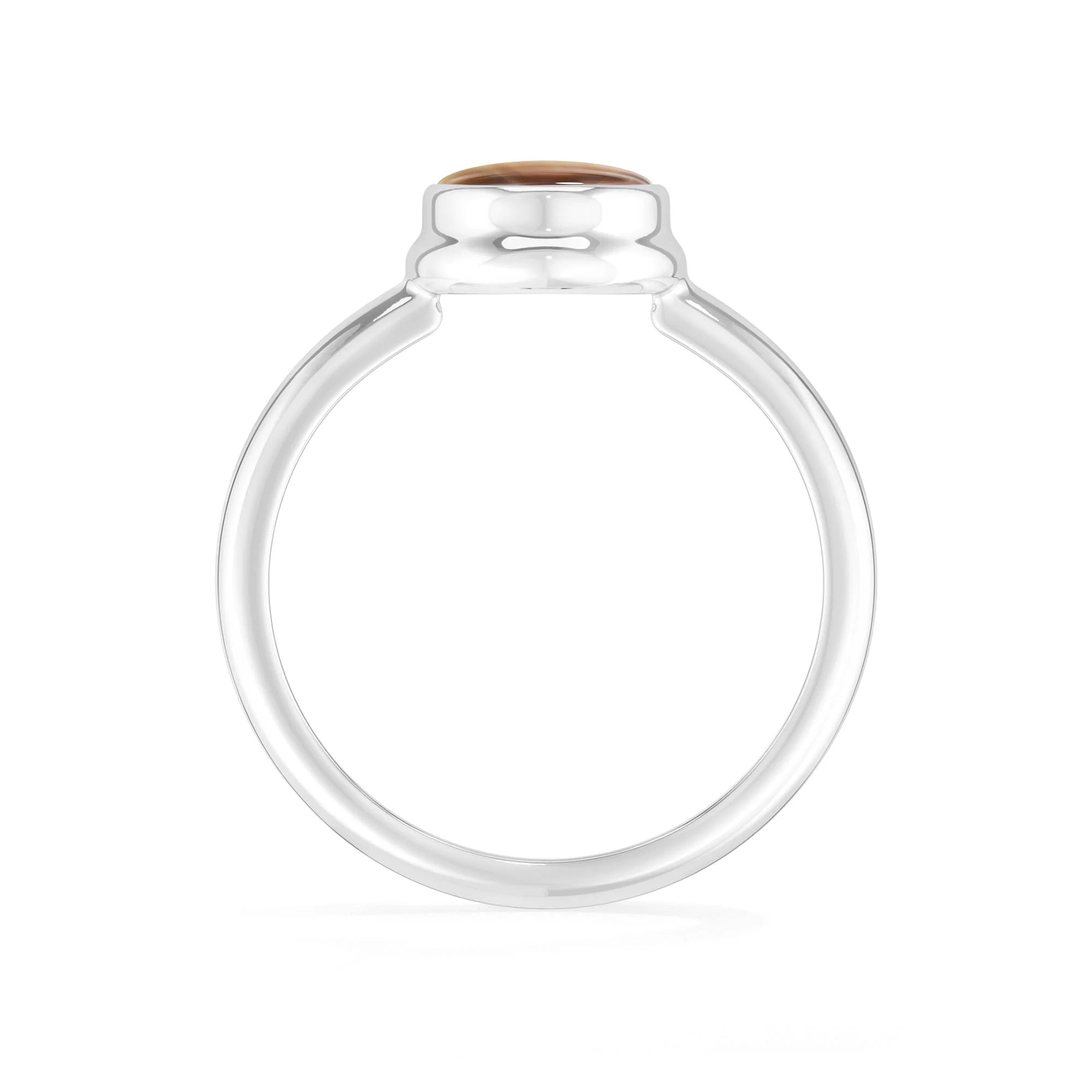 imperial-jasper bezel-set ring