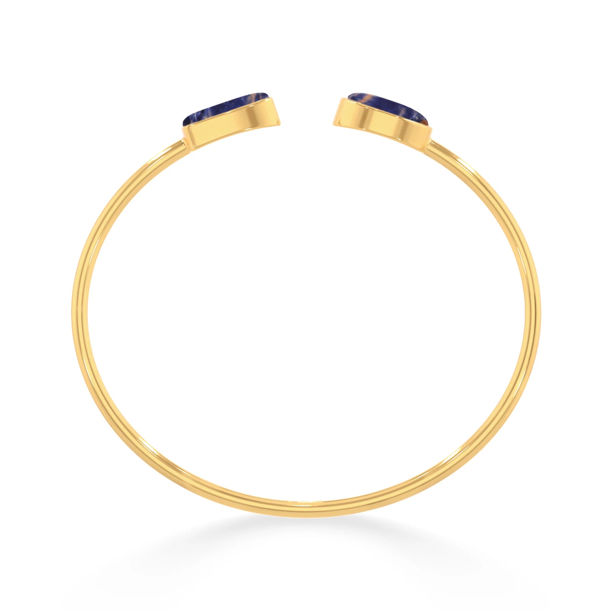 sodalite cab bracelet