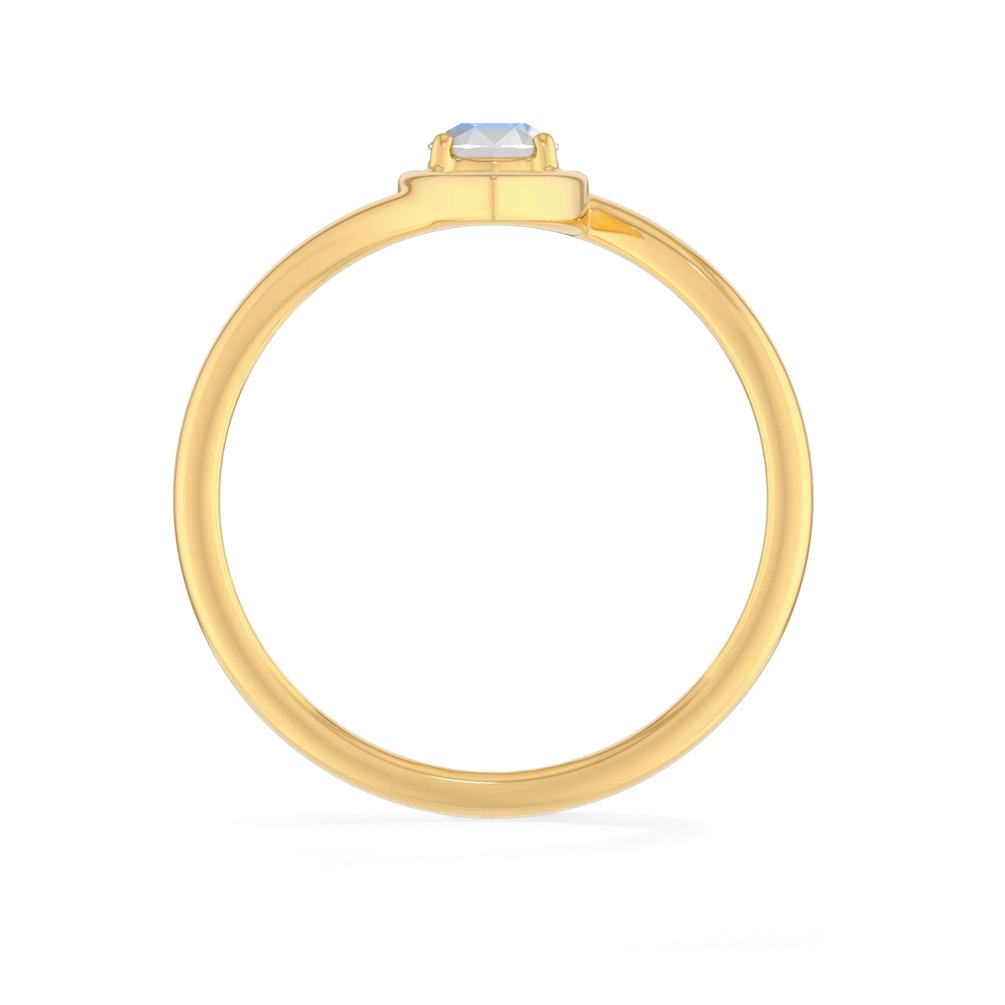 rainbow-moonstone prong-set ring