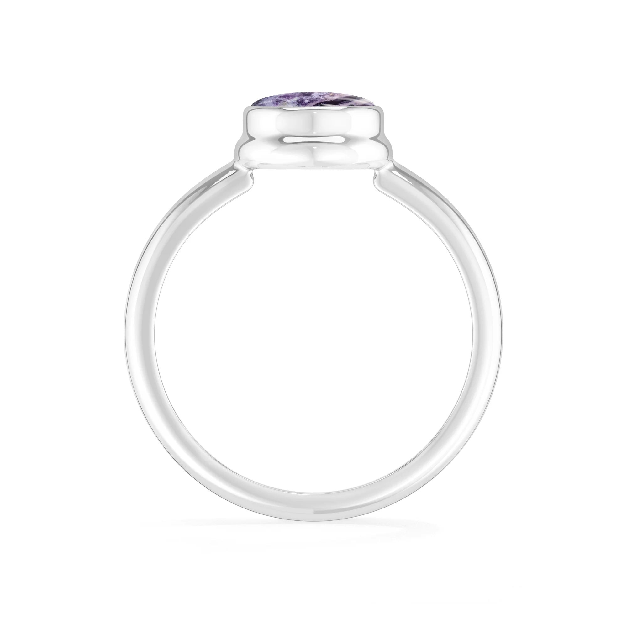 tiffany bezel-set ring