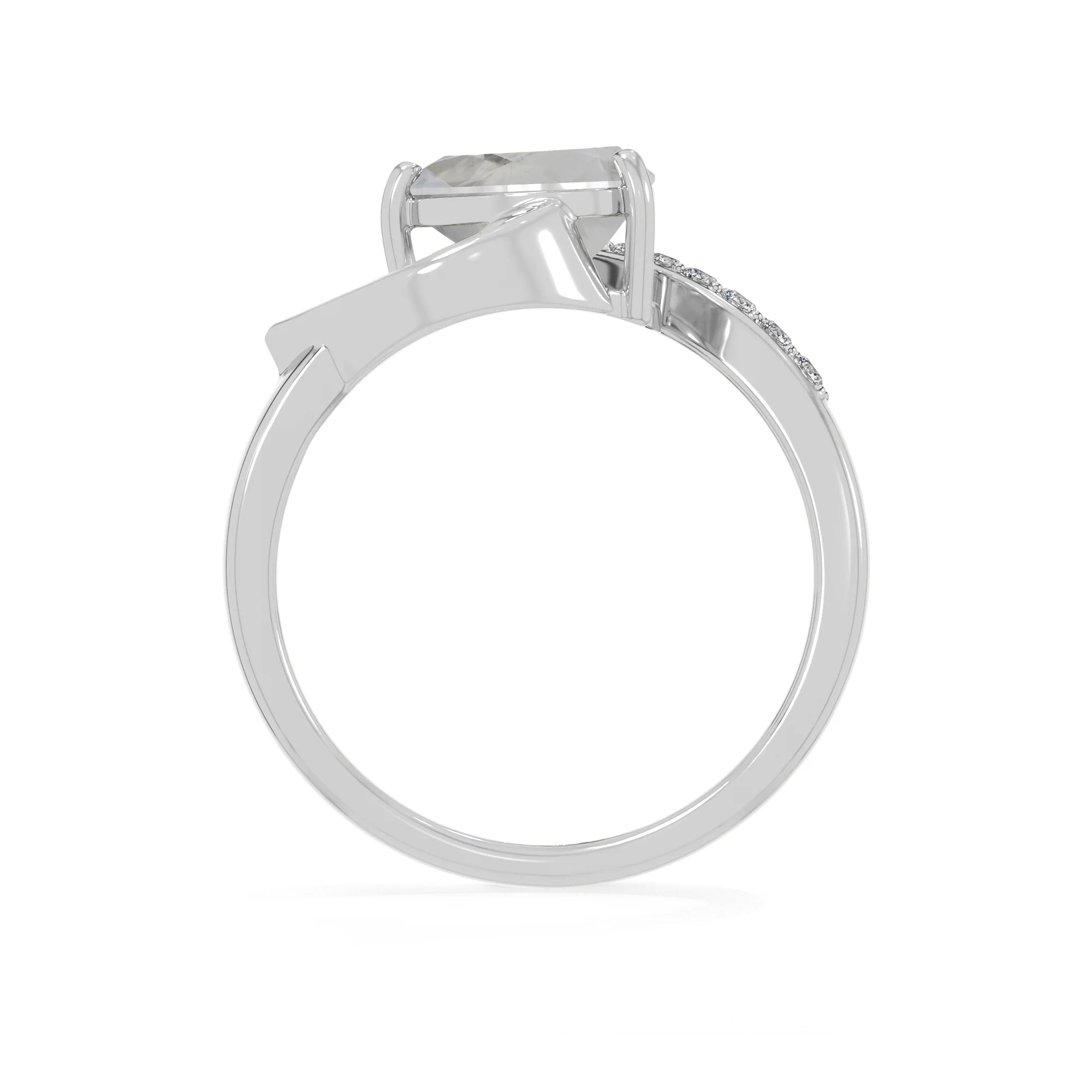 Natural Rainbow Moonstone & Labradorite Ring