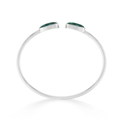 chrysocolla cab bracelet