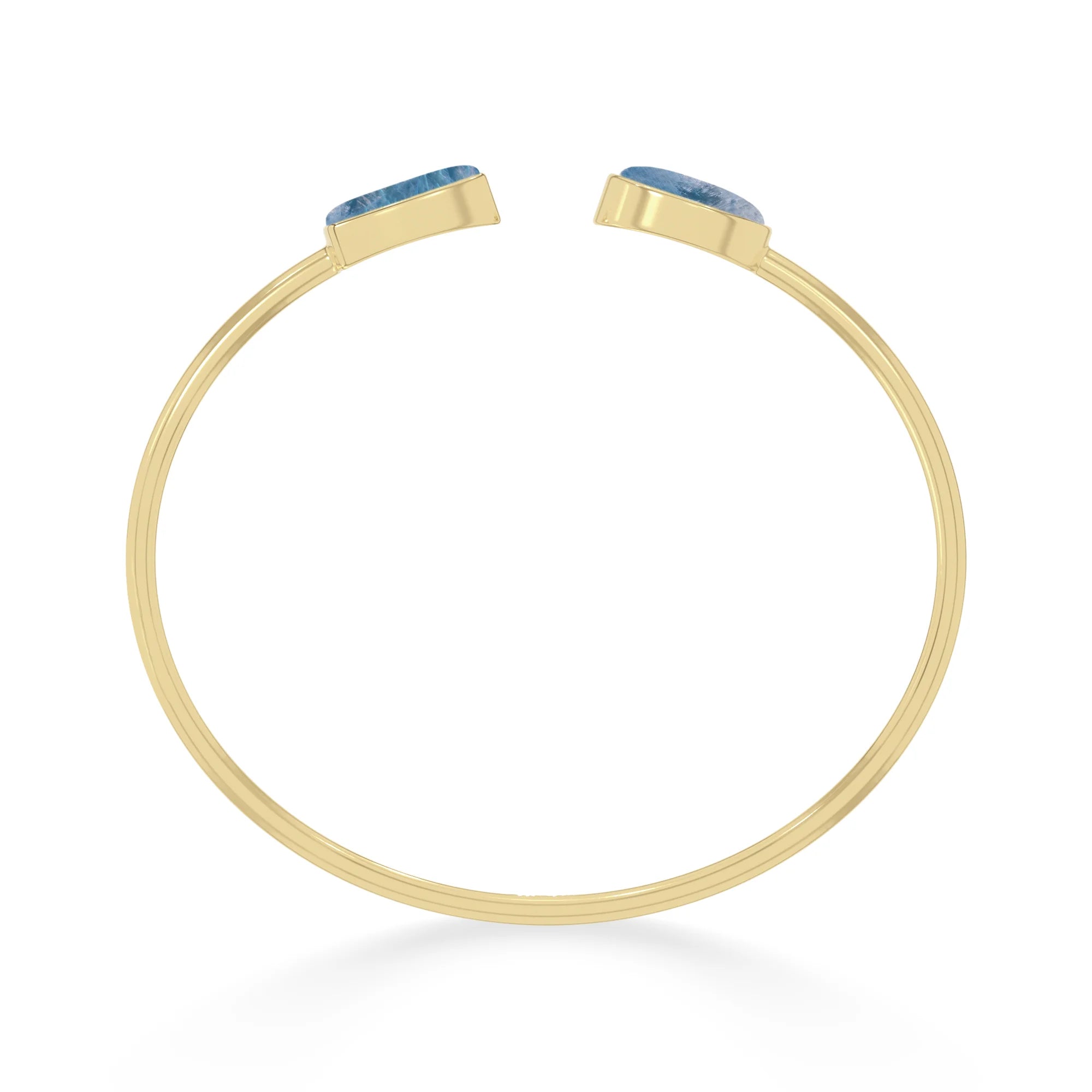 blue moonstone cab bracelet