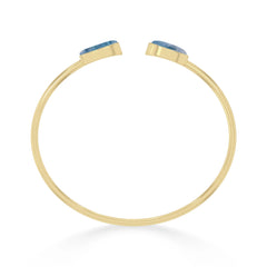 blue moonstone cab bracelet