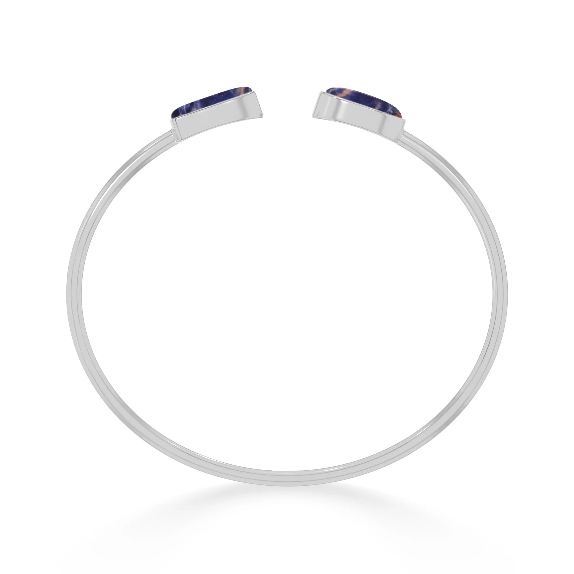 sodalite cab bracelet