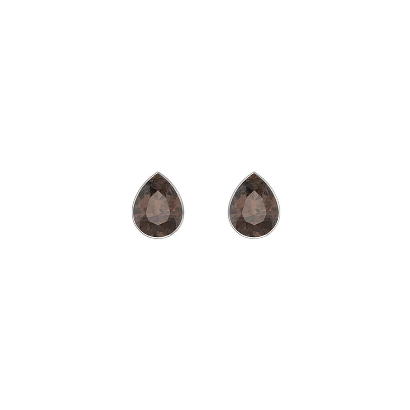 smoky quartz earrings 