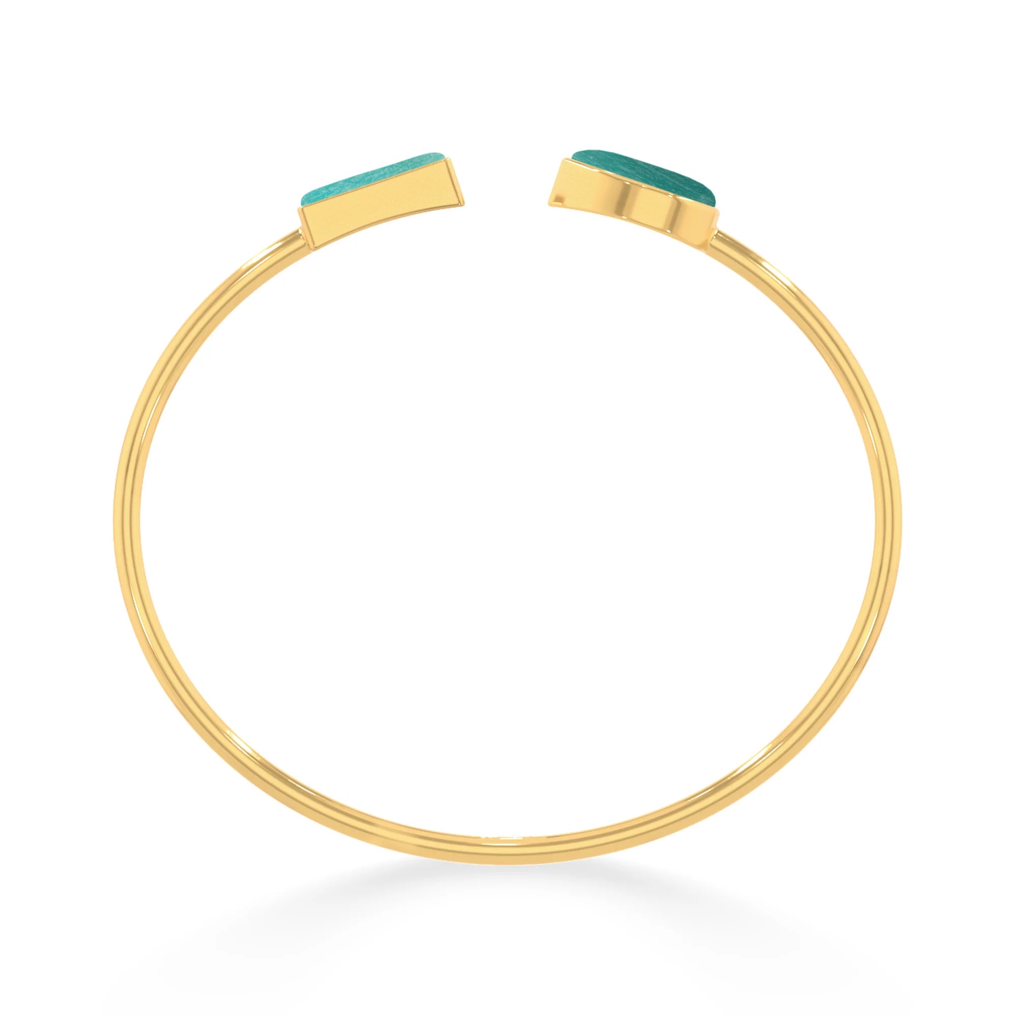 amazonite cab bracelet