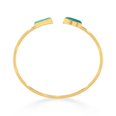 amazonite cab bracelet