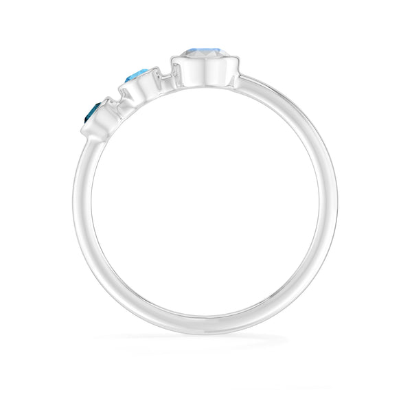 rainbow moonstone rings