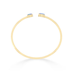 australian opal cab bracelet