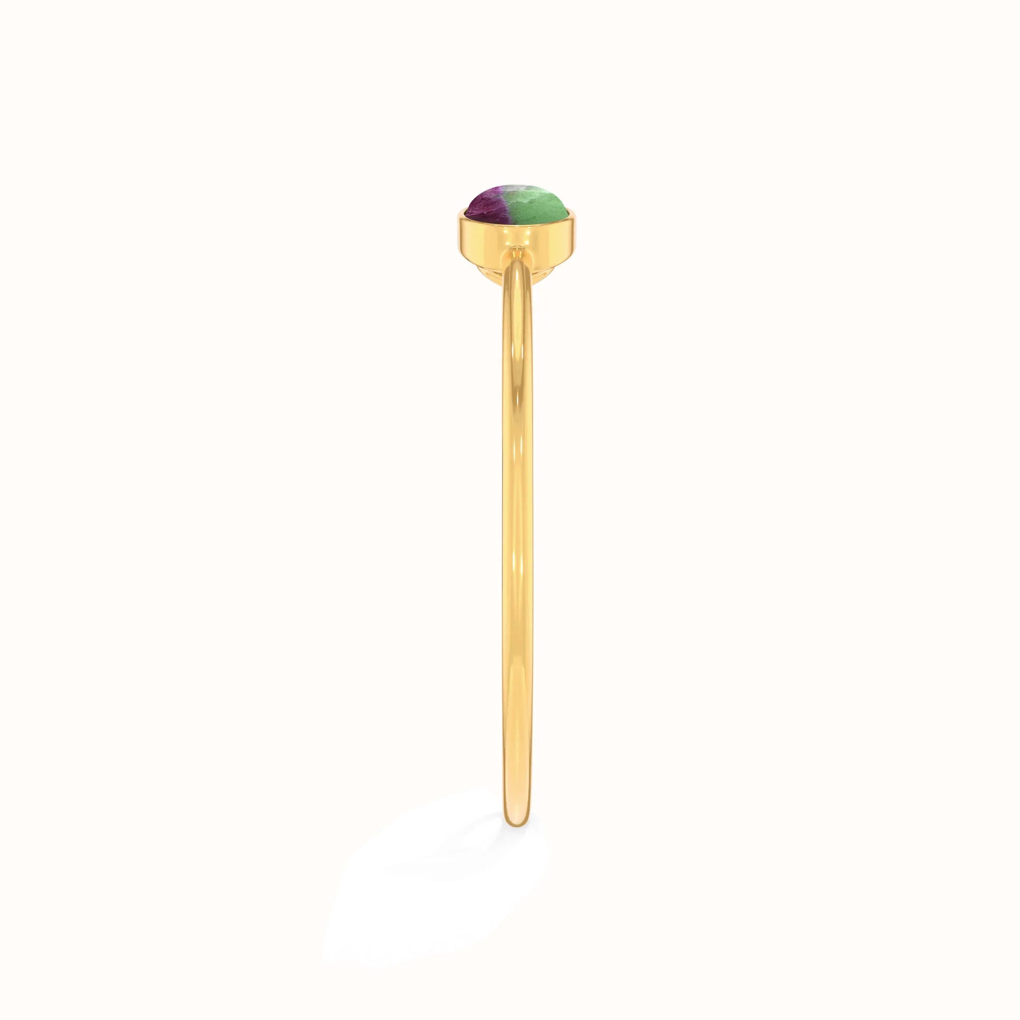 ruby zoisite cab bracelet
