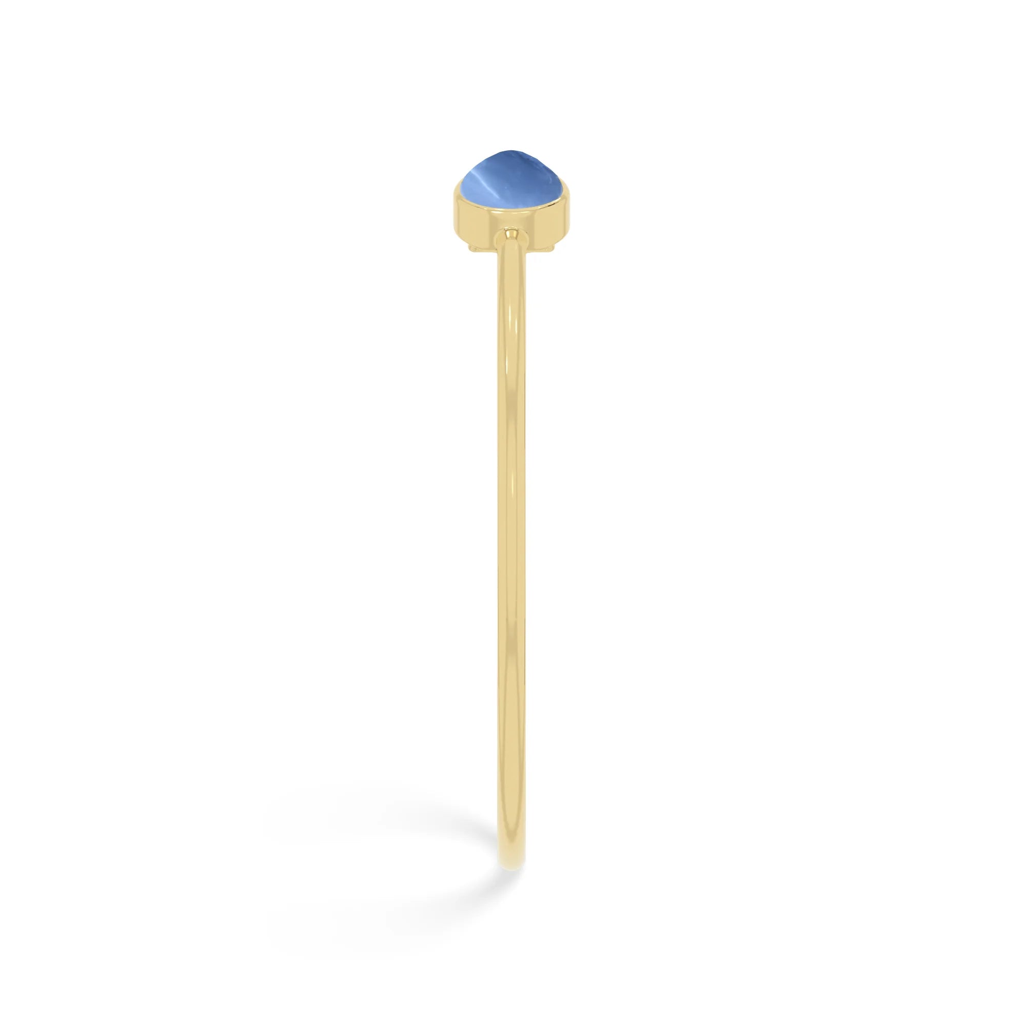 blue opal cab bracelet