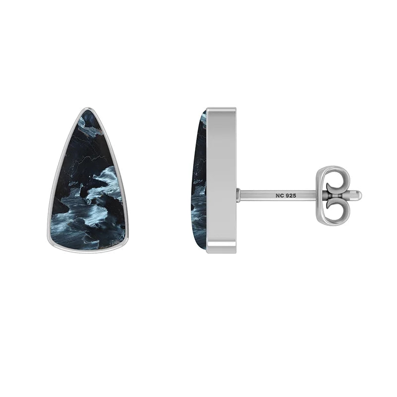 pietersite cab earrings