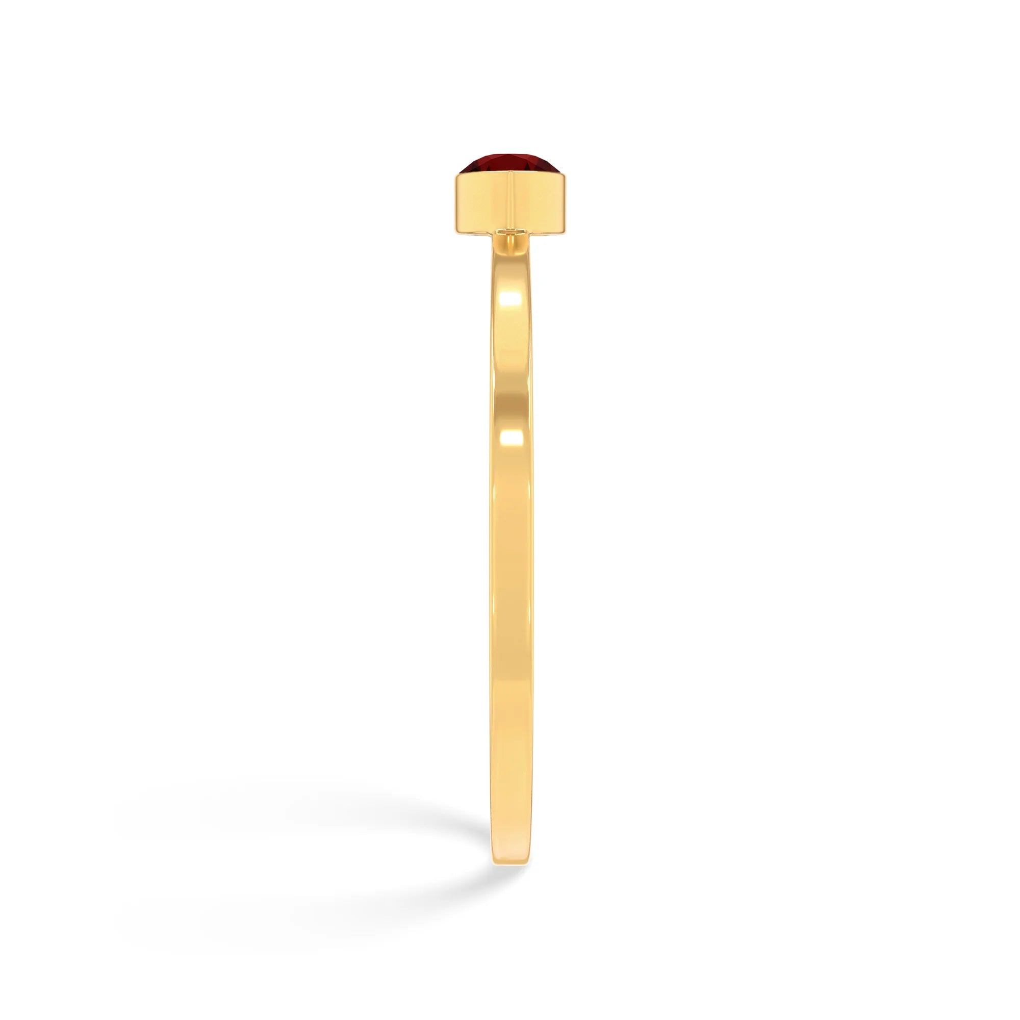 garnet cut bracelet