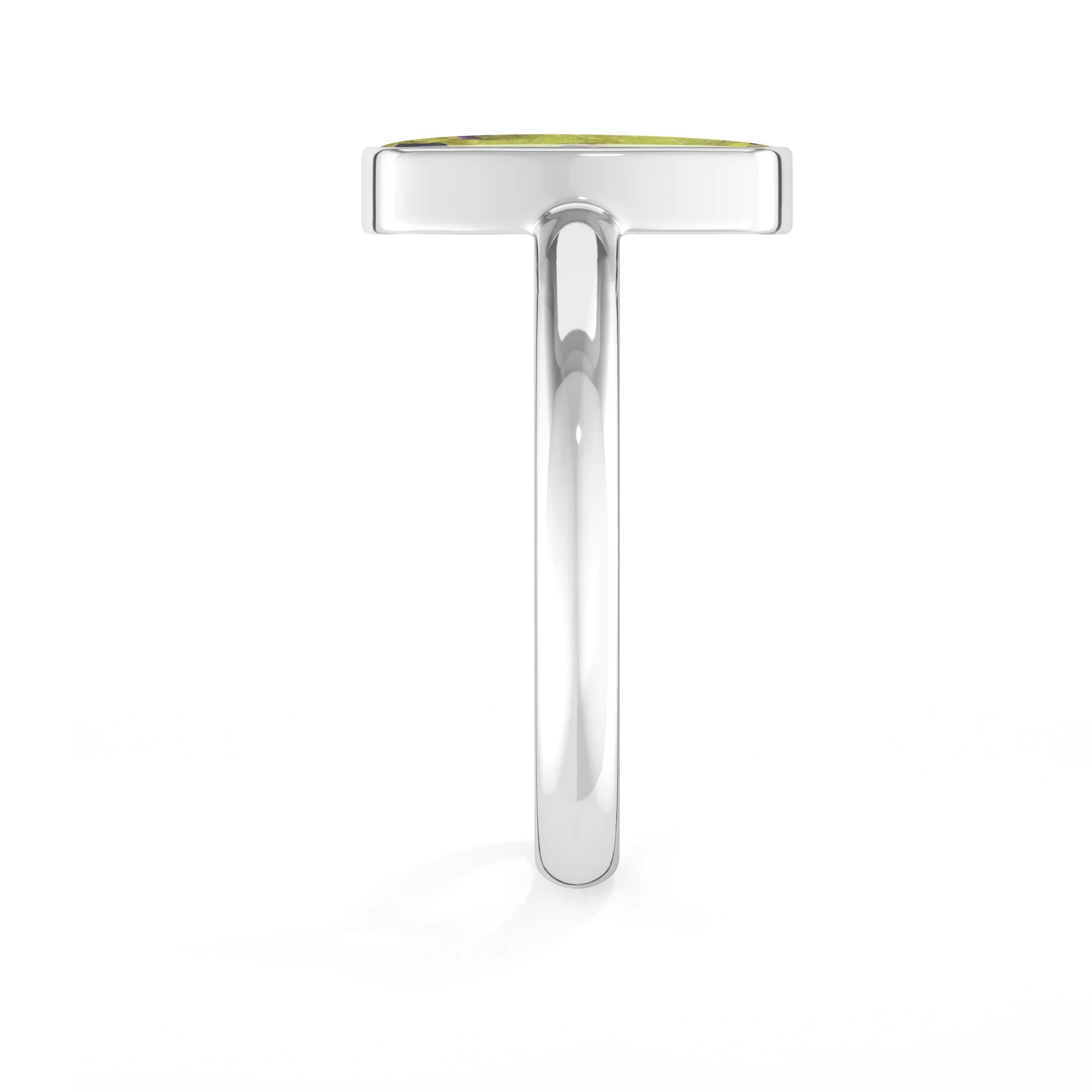 stichitite bezel-set ring
