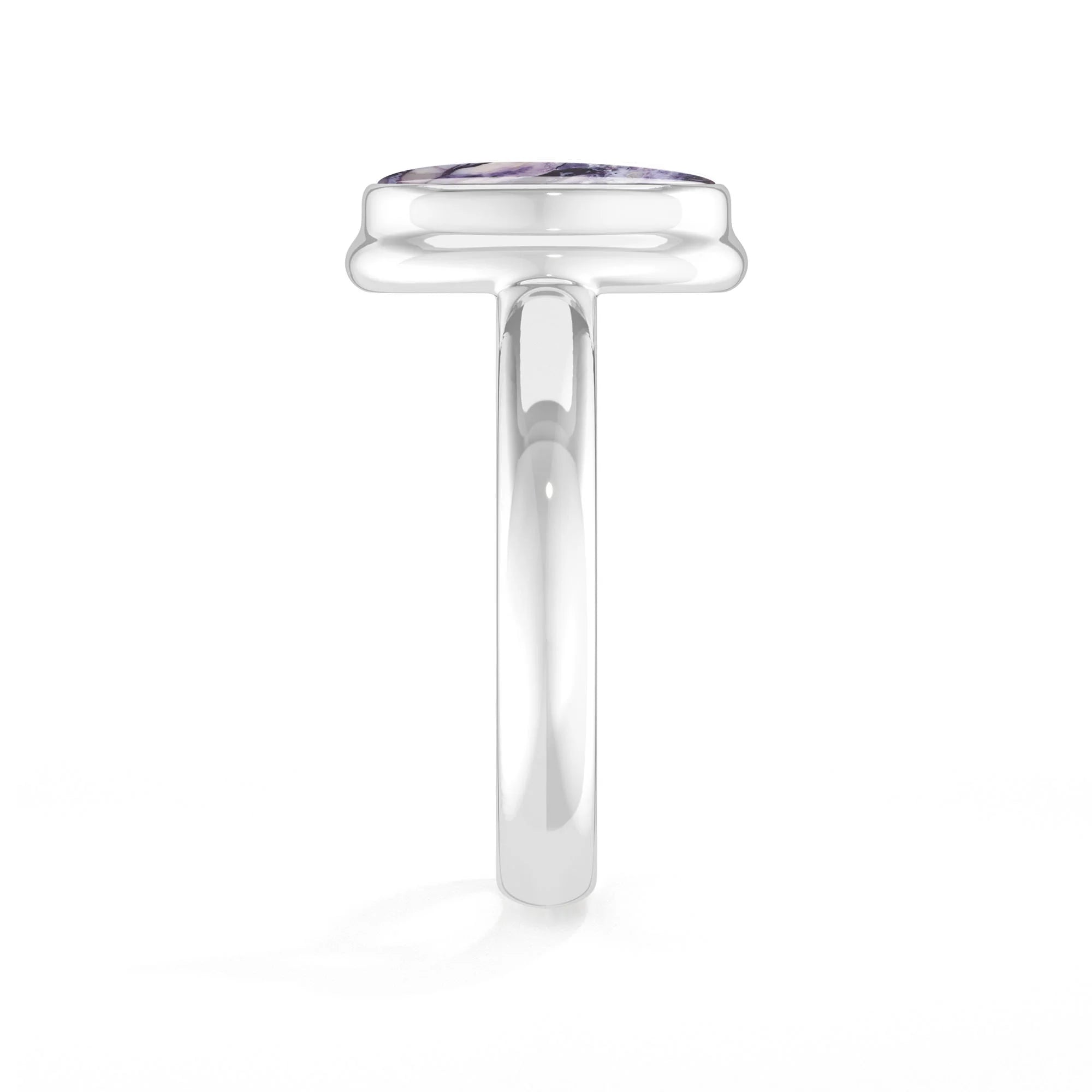 tiffany bezel-set ring