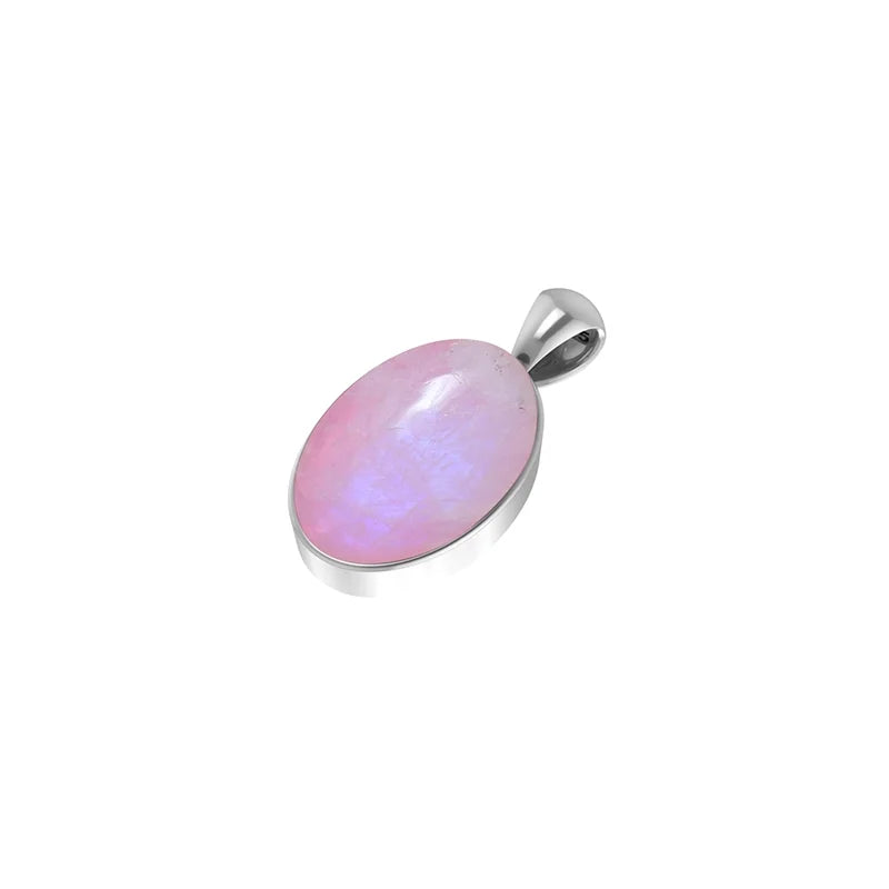 pink moonstone pendant