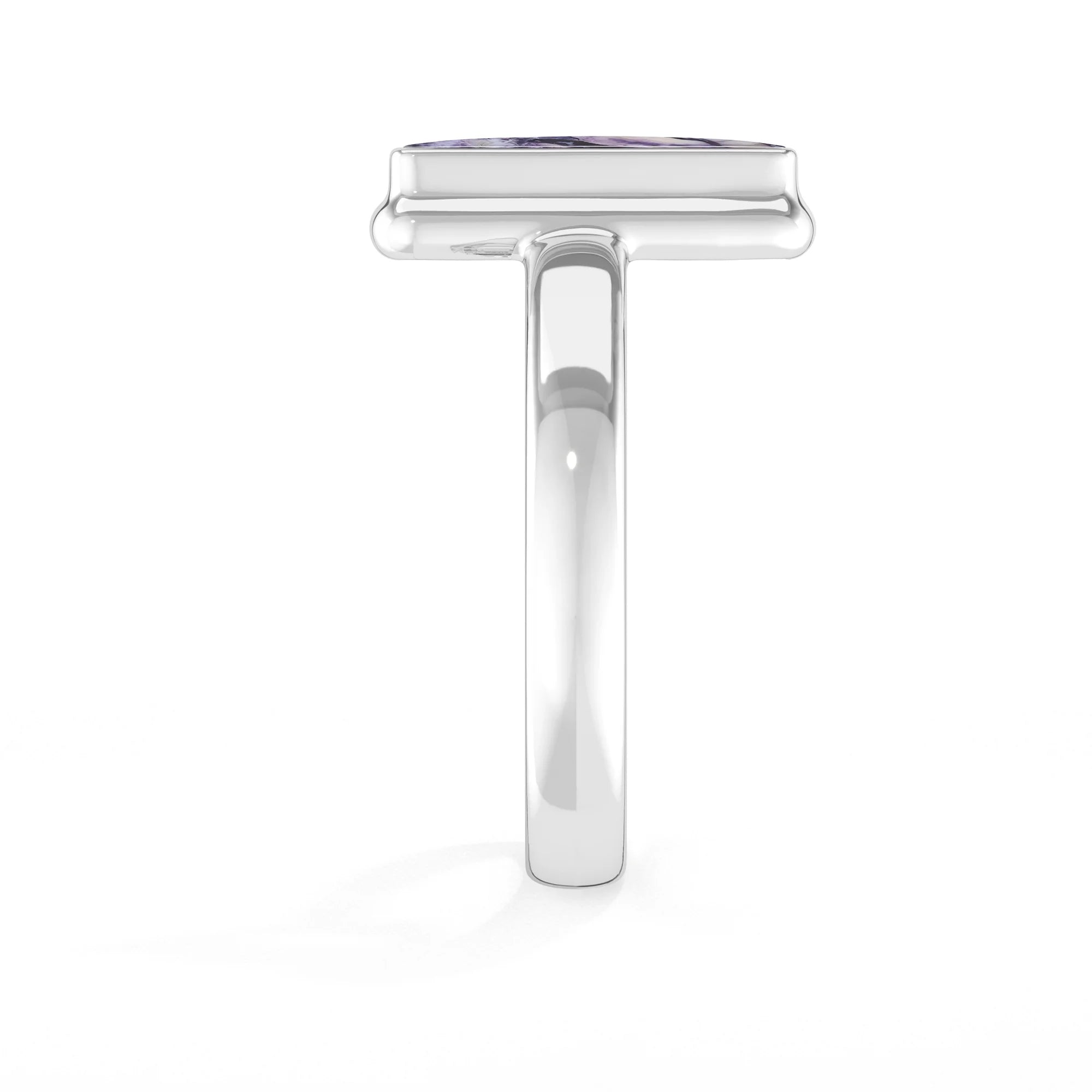 tiffany bezel-set ring