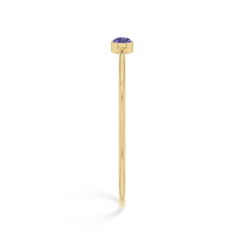tanzanite cut bracelet