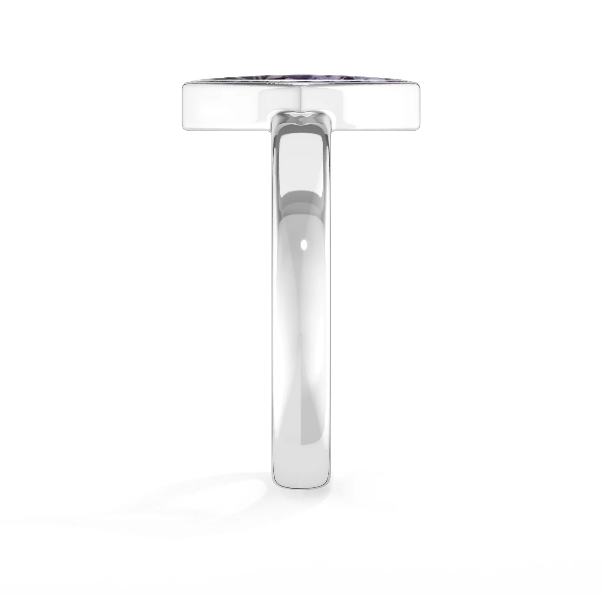 tiffany bezel-set ring